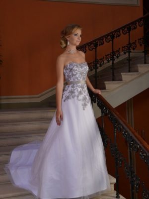 svatební saty sposa toscana reflet č. 43, vel 38-42